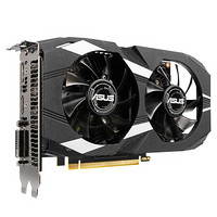 ASUS 华硕 DUAL GTX 1650 O4G 显卡 4GB 黑色