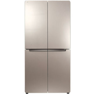 TCL 四门电冰箱家用十字对开门嵌入式冰箱 456升冰箱BCD-456KZ50 城乡可达安装