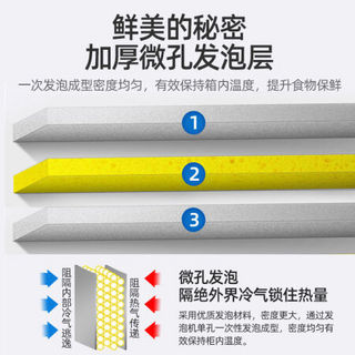 韩国现代（HYUNDAI）150升中小型双门冰箱小型电冰箱家用租房宿舍 150升 银色