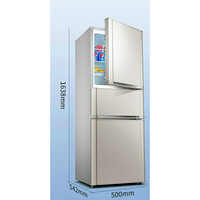 209升 冰箱小型家用宿舍节能冷藏冷冻迷你三门电冰箱 209升三门冰箱金