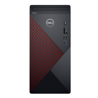 DELL 戴尔 Vostro 5880 23.8英寸 台式机 黑色(酷睿i7-10700、P2200 5G、32GB、512GB SSD+2TB HDD、风冷)