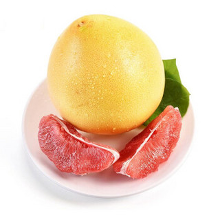 禾语鲜 福建平和红心柚子 琯溪蜜柚 当季新鲜水果 京东生鲜 红柚2个装 净重4-5斤
