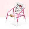 儿童叫叫椅加大宝宝凳子椅子靠背椅婴幼儿小板凳吃饭座椅餐椅家用 粉色KT猫升降款(单独椅子)