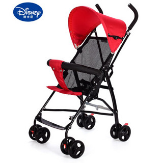 迪士尼同款厂价母婴用品奶粉童车量大婴儿推车伞把车 红圆点