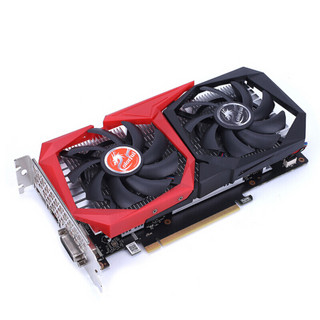 COLORFUL 七彩虹 战斧 GeForce GTX1650 4GD6 豪华版 显卡 4GB 黑红