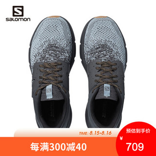 萨洛蒙（Salomon）男女情侣款舒适减震城市户外运动路跑鞋 Predict SOC 【男】矢车菊蓝411263 UK5.5(38 2/3)