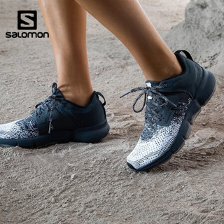 萨洛蒙（Salomon）男女情侣款舒适减震城市户外运动路跑鞋 Predict SOC 【女】白色411266 UK6.5(40)