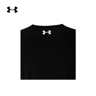 安德玛官方UA Attitude男子运动短袖T恤Under Armour1362839 黑色001 3XL