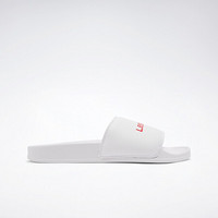 Reebok锐步 运动健身 CLASSIC SLIDE男女莱美夏季凉鞋拖鞋 FY5268_白色 44.5