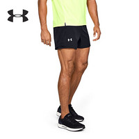 安德玛官方UA Speedpocket男子5英寸运动短裤Under Armour1326599 黑色001 XXL