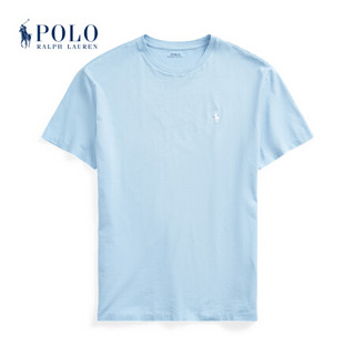 Ralph Lauren/拉夫劳伦男装 2020年夏季定制修身版型圆领T恤12453 400-蓝色 S