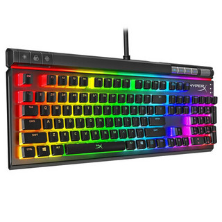 HYPERX Alloy Elite 2 104键 有线机械键盘 黑色 HyperX红轴 RGB