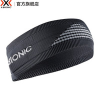 X-BIONIC 4.0男女运动压缩头带发带止汗导汗带健身瑜伽篮球跑步吸汗头巾 XBIONIC G087 碳灰/珍珠灰 M