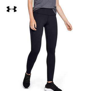 安德玛官方UA DFO Reflect女子运动紧身裤Under Armour1320403 黑色001 XL