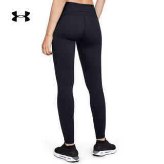 安德玛官方UA DFO Reflect女子运动紧身裤Under Armour1320403 黑色001 XL