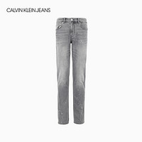 CK JEANS 2020秋冬新款 男装合体楔形版牛仔裤CKJ059 J316732 1BZ-灰色 33