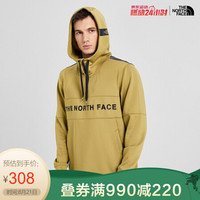 TheNorthFace北面舒适柔软针织上衣男户外|46HC JZ3/卡其 XXL