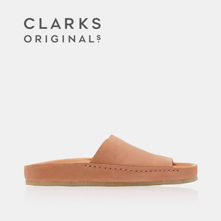 Clarks 其乐女鞋Ranger Free.休闲凉拖鞋女外穿沙滩鞋女 261391204【浅棕色】35.5