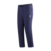 诺诗兰春夏户外女式弹力防泼水八分裤 UPF50+防晒休闲裤 GQ082152 藏蓝色 L/170