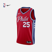 NBA-Nike 76人队 西蒙斯 男子运动球衣 AT9812-658 图片色 2XL