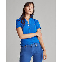 Ralph Lauren/拉夫劳伦女装 2020年春季修身版型Polo衫21249 401-蓝色 L