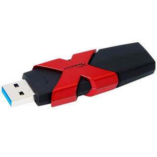 Kingston 金士顿 HXS3 USB 3.1 U盘 红黑 128GB USB