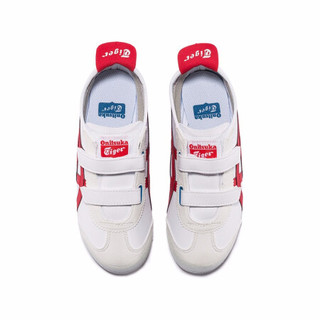 Onitsuka Tiger鬼塚虎中童休闲鞋板鞋小白鞋 MEXICO66 1184A055-100 白色 33