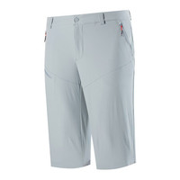 诺诗兰弹力中裤男 2020夏季新款户外运动防泼水裤子GQ095149 格里灰色 185