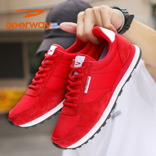 德尔惠运动鞋男鞋休闲鞋男士2020夏季透气轻便板鞋慢跑步鞋子户外训练