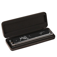 天鹅SWAN 24孔复音口琴 高级成人初学者学生专业演奏口琴C调（红色）