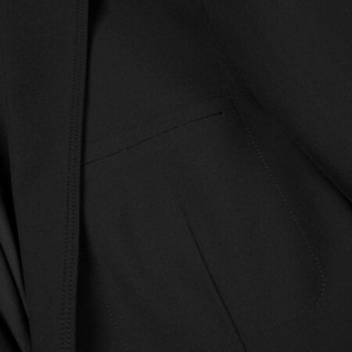 HLA海澜之家休闲西服男2020秋季轻旅系列修身平驳领单西外套HWXAD3Q069A黑色(69)170/88A(46A)