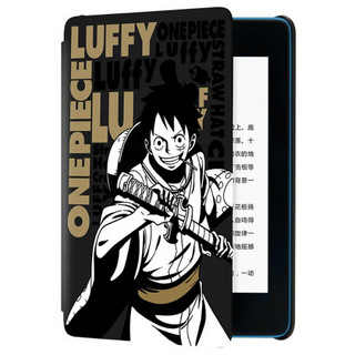 kindle Paperwhite 经典版 第四代 6英寸墨水屏电子书阅读器 4G网络 32GB 雾蓝色+航海王保护套 火力全开套装