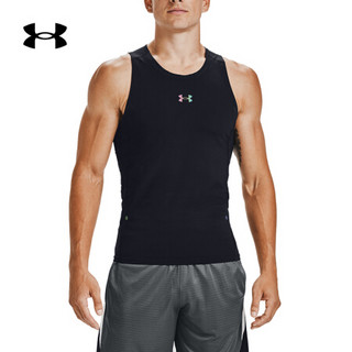 安德玛官方UA RUSH男子篮球运动紧身背心Under Armour1356867 黑色001 S