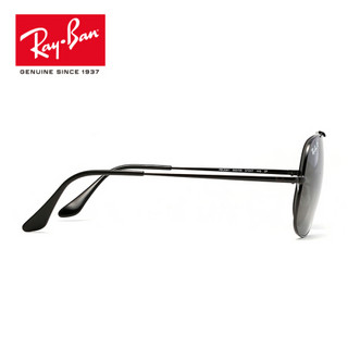 RayBan 雷朋太阳镜墨镜将军系列男女款偏光驾驶镜0RB3561可定制 002/58  黑色镜框绿色偏光镜片 【定制单拍不发，镜片需另拍】尺寸57