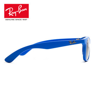 RayBan雷朋儿童太阳镜亲子款舒适时尚气质有型0RJ9062S可定制 701780蓝色镜框蓝色镜片 【定制单拍不发，镜片需另拍】尺寸48