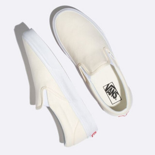 VANS/范斯男女鞋帆布鞋板鞋经典基础款Slip-On一脚蹬 EYEBKA仓 WHITE 11