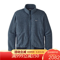 Patagonia巴塔哥尼亚Woolyester Fleece男式抓绒秋冬外套羊毛抓绒夹克26935 Stone Blue XXS