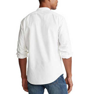 Ralph Lauren/拉夫劳伦男装 2020年春季定制版型牛津布衬衫11884 100-白色 S