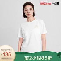 TheNorthFace北面短袖T恤通用款户外舒适透气上新|4NFO FN4/白色 XL