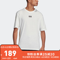 阿迪达斯官网 adidas 三叶草 F TEE 男装运动短袖T恤FM2254 如图 XL