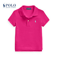 Ralph Lauren/拉夫劳伦女童 2020年夏季网布Polo衫33727 650-粉红色 5