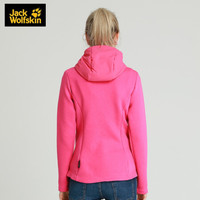 Jack Wolfskin/狼爪官方外套女装春季新款户外休闲防风防泼水保暖外套1707271 1707271-2054/玫红色 S 165/88A