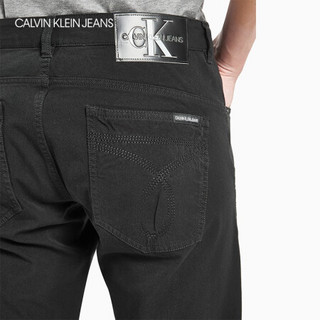 CK JEANS 2020秋冬新款 男装修身版时尚牛仔裤CKJ026 J316850 BAE-黑色 36