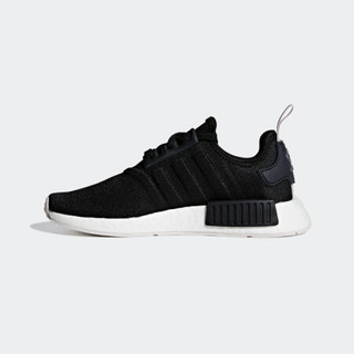 阿迪达斯官方 adidas 三叶草 NMD_R1 W 女子经典鞋BD8024 黑色 39(240mm)