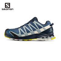 萨洛蒙（Salomon）男款户外防水透气减震防护登山徒步鞋 XA PRO 3D v8 GTX M 【新色】深牛仔蓝411181 UK10(44 2/3)