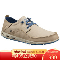 Columbia哥伦比亚男鞋帆布鞋系带轻便休闲鞋徒步鞋1661511 ANCIENT FOSSIL, STEEL 8.5
