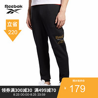 Reebok运动健身 5 Element Knit Pants 男子长裤 JDT45 GF3158_黑色 A/XL