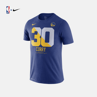 NBA-Nike 金州勇士队 Nike Dri-FIT 男子运动 短袖T恤 AT1153 图片色 M