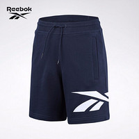 Reebok锐步 运动经典CL X MU VT SWT ST男女夏季短裤五分裤GL1259 GL1263_藏青色 A/2XL