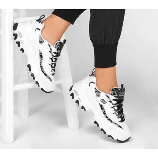 SKECHERS斯凯奇女鞋低帮系带舒适休闲时尚运动鞋149099 White/Black 10